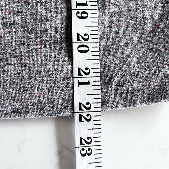 J.CREW Women's Sweater Wool Cashmere Blend Woven Colorblock Sz Small - Picture 8 of 9